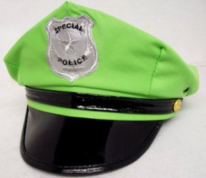 Kids' Cotton Police Hat 